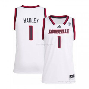 Cardinals J'Vonne Hadley #1 Replica High School Basketball Jersey | Men White Gameday Hoops 71770539