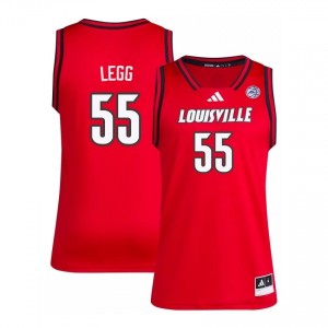 Spencer Legg #55 Cardinals Red Men Basketball College Jersey | Cards Fan Essentia 14958581